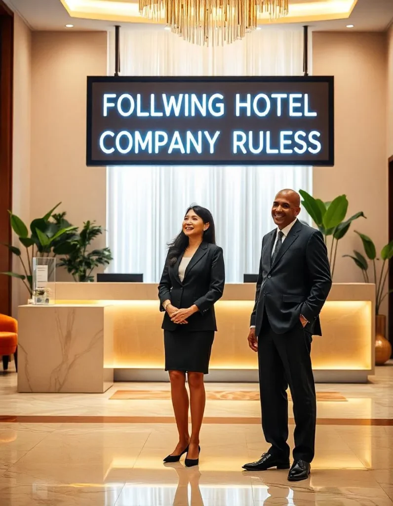 Following Hotel Company Rules (Level 2)