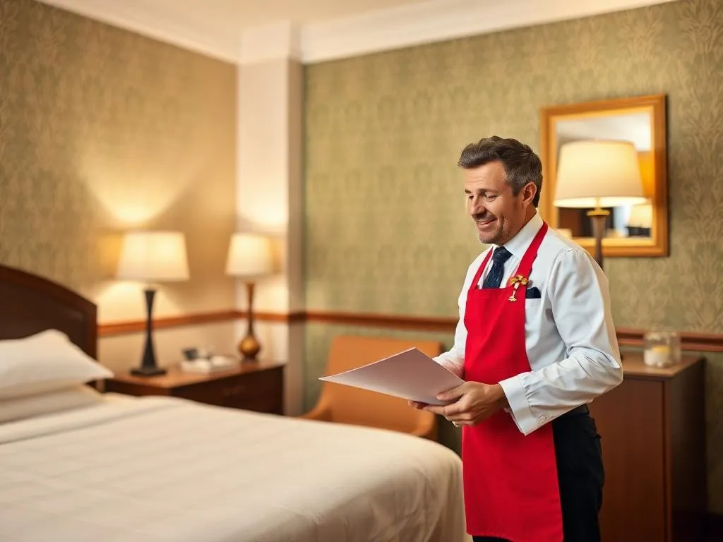 Being Told You Are Doing a Good Job in Room Service (Level 3)