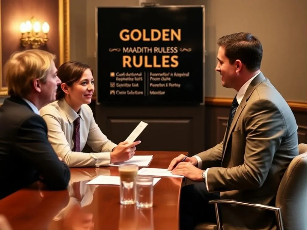 Golden Rules at an Interview (Level 1)