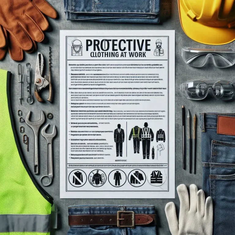 Protective Clothing at Work Policy (Level 3)