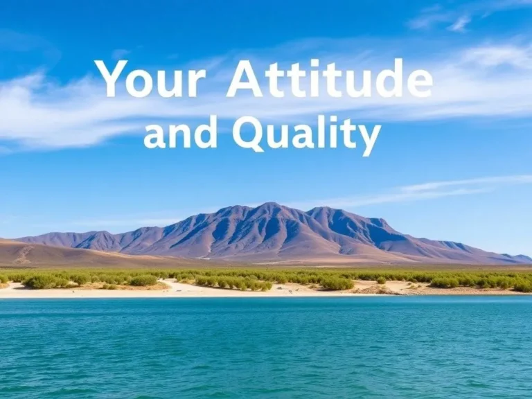 Your Attitude and Quality (Level 3)