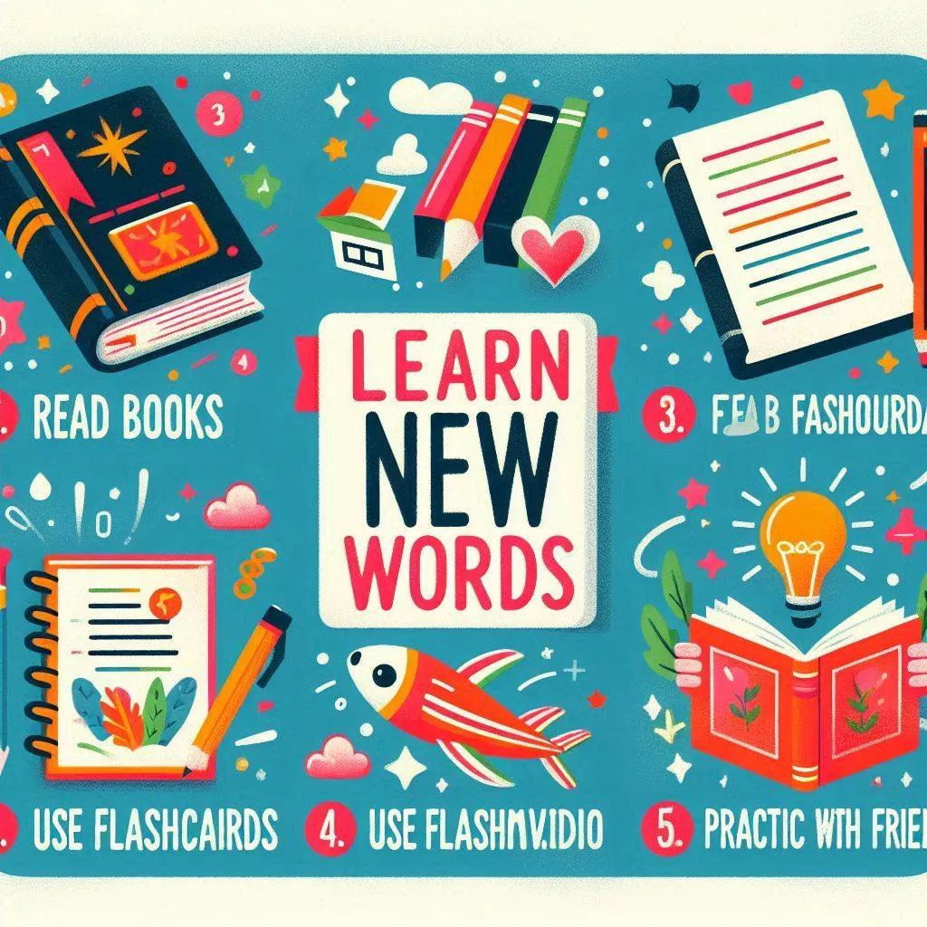 Steps to Learn new Words (Level 1)