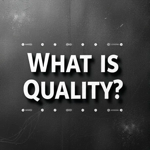 What is Quality? (Level 1)