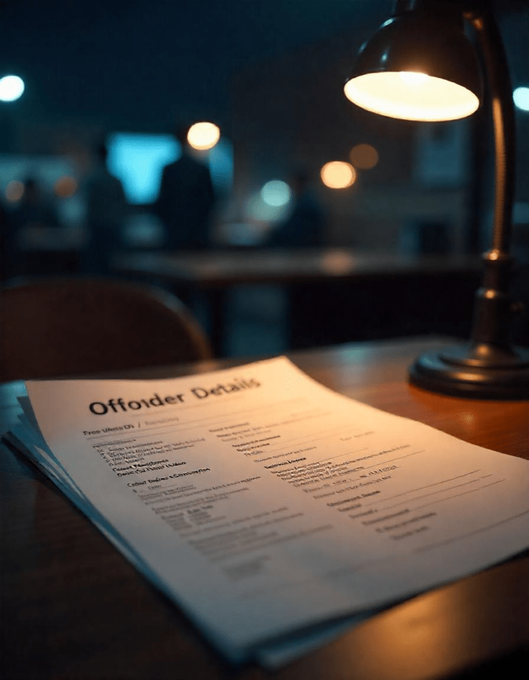 A Police Short Report about An Offender ‘Johnny Doe’(Level 2)