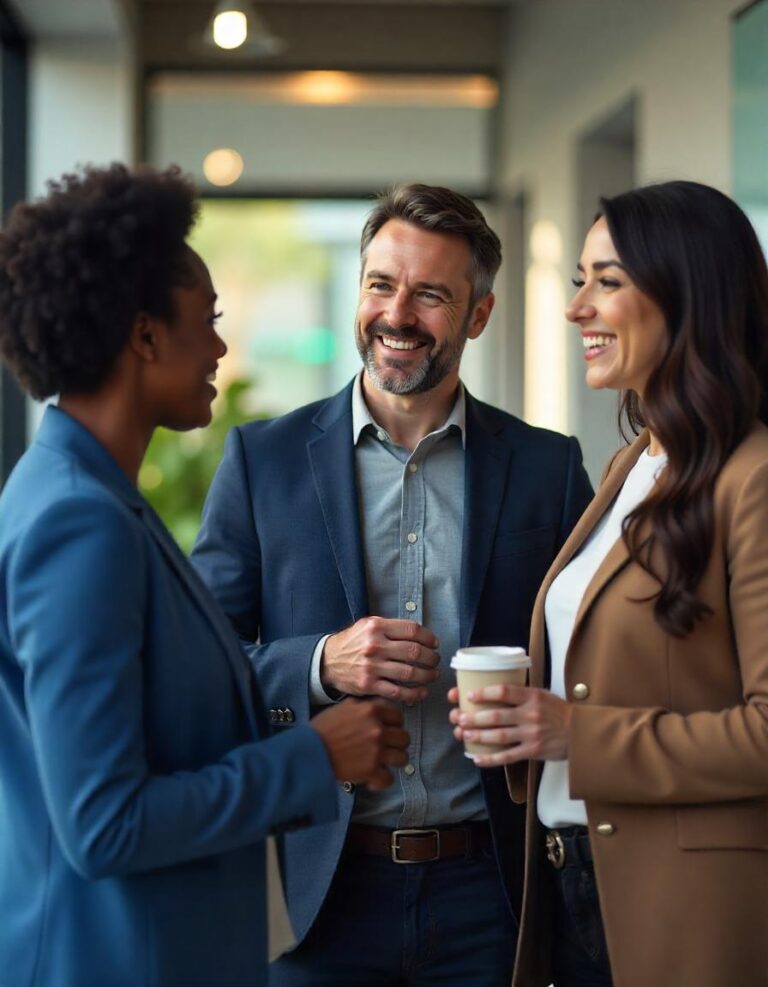 Social Talk Helps a Workplace Go Well (Level 2)